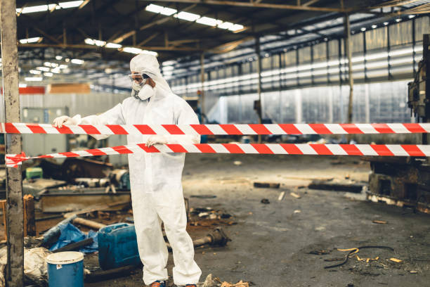 Professional Biohazard technician working in Waupun, WI